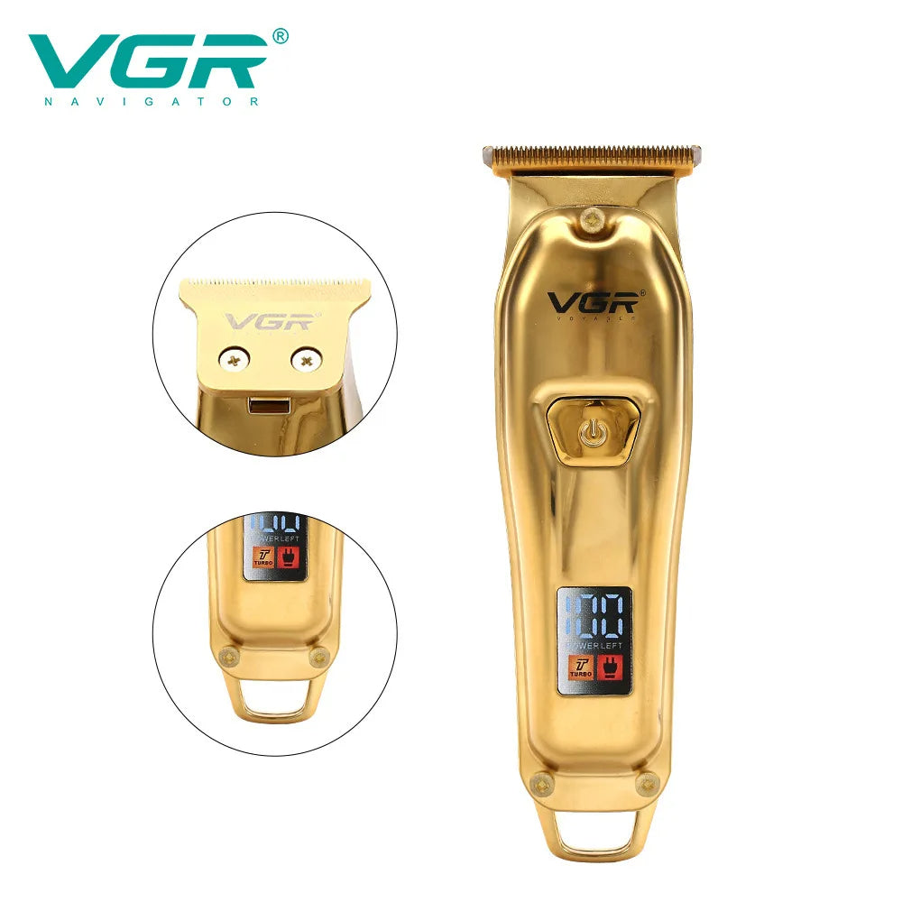 VGR 965 Hair Cutting Machine Electric Hair Clipper Barber Professional Cordless Hair Trimmer shaver for Men