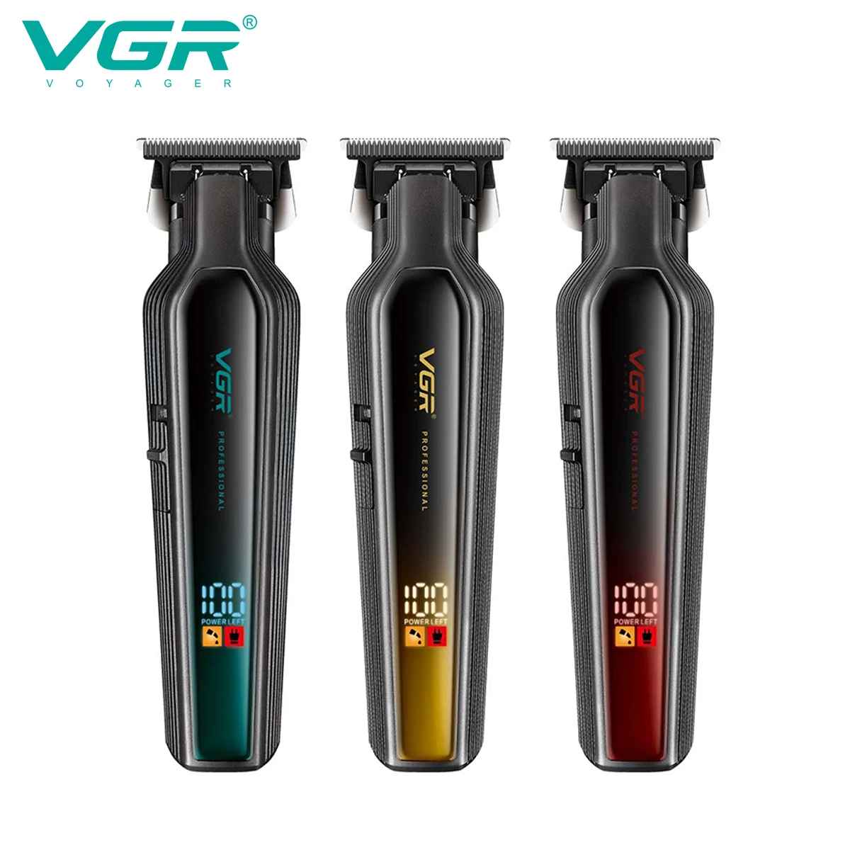 VGR Hair Trimmer Professional Hair Clipper Rechargeable Hair Cutting Machine Electric Barber Plastic Trimmer for Men V-930