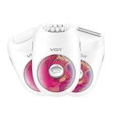 VGR v-736 3in1 Rechargeable Epilator For Women Electric Shaver Leg Hair Removal For Facial,Lip,Chin,Razor Bikini Trimmer