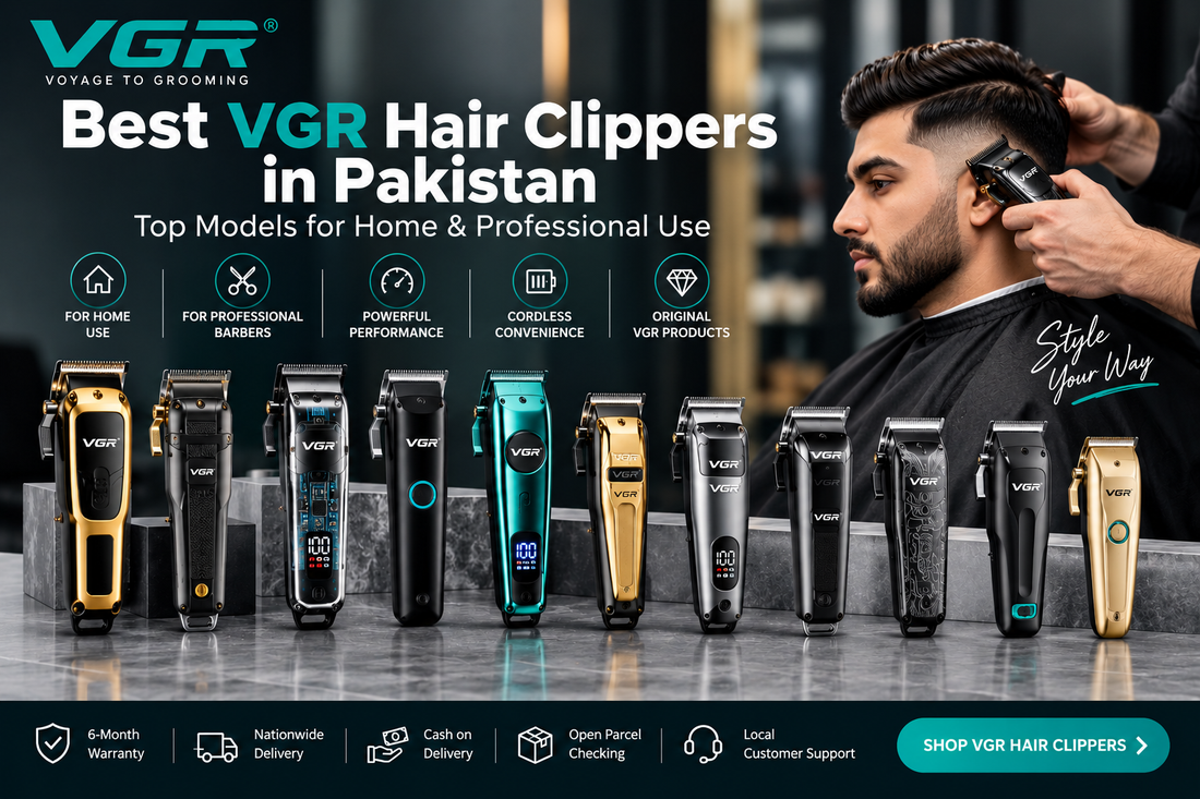 Best VGR hair clippers in Pakistan for home and professional barber use