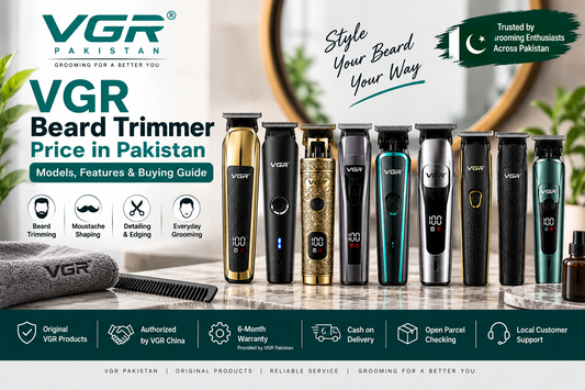 VGR Beard Trimmer Price in Pakistan – Cordless Beard Trimmers for Men