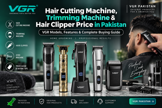 VGR hair cutting machine, trimming machine and hair clipper price in Pakistan