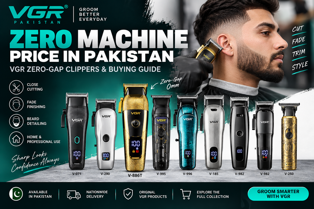 VGR zero machine price in Pakistan – zero-gap hair clippers and trimmers