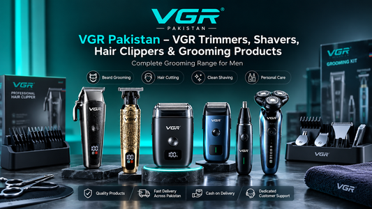 VGR Pakistan trimmers, shavers, hair clippers and grooming products