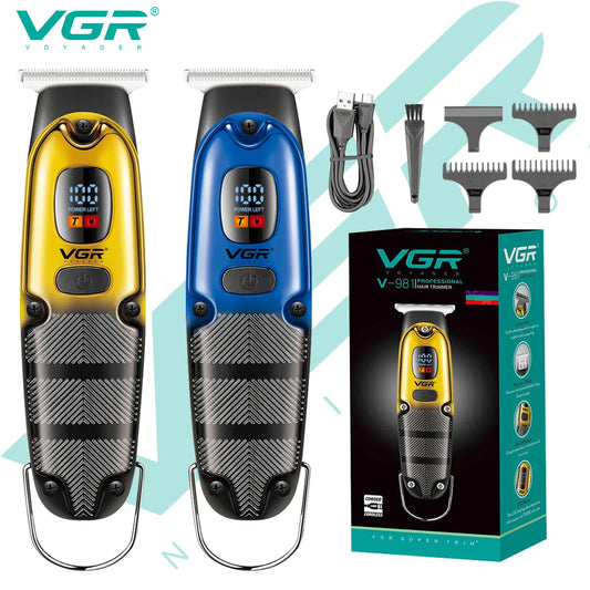 VGR V-981 Metal Housing Cordless Hair Trimmer Hair Clipper Professional Barber Hair Cut Machine Trimmer Men V 981
