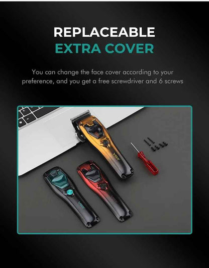 VGR v-668 Clipper Professional Trimmer Cordless Hair Cutting Machine Vector Motor Hair Clipper 11000 RPM Barber Clipper for Men V 668