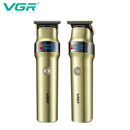 VGR v 991 Hair Trimmer Professional Hair Clipper LED Rechargeable Clipper Barber Travel Lock Clipper Electric Trimmer for Men v-991