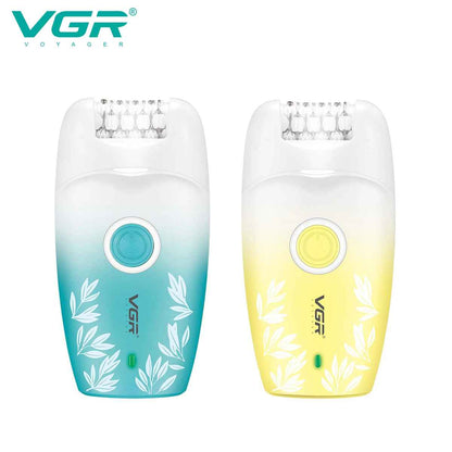 VGR Hair Remover Professional Hair Trimmer Electric Epilator Rechargeable Body Trimmer Portable Trimmer Hair Remover Women V-738