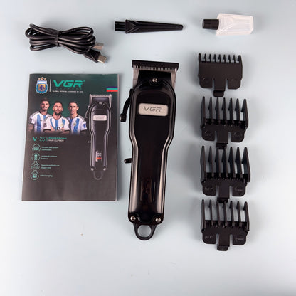 Vgr V-251 Barber Hair Cut Machine Electric Rechargeable Cordless Professional Hair Clipper trimmer shaver For Men