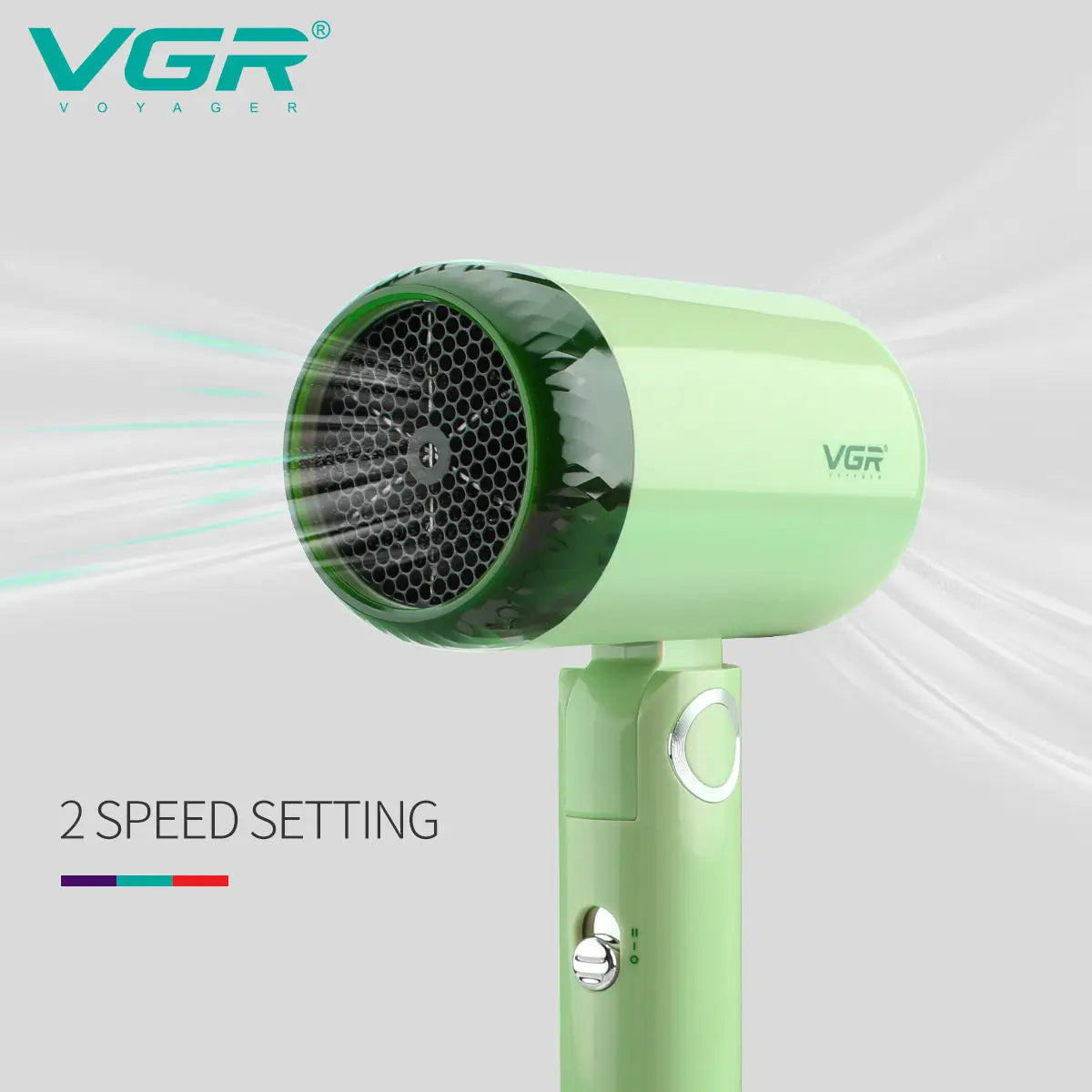 VGR v-421 Hair Dryer Professional Dryer Foldable Hair Dryer Machine Overheating Protection Hair Salon for Household Use Mini V-421