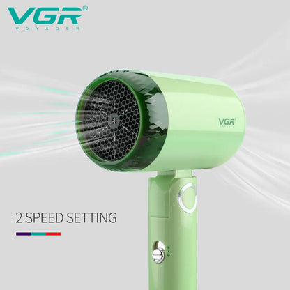 VGR v-421 Hair Dryer Professional Dryer Foldable Hair Dryer Machine Overheating Protection Hair Salon for Household Use Mini V-421