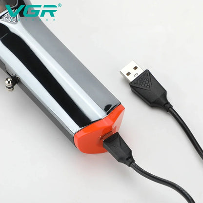 VGR v 647 Hair Clipper Cordless Hair Cutting Machine Adjustable Hair Trimmer Magnetic Motor 9000 RPM Haircut Clipper for Men V-647