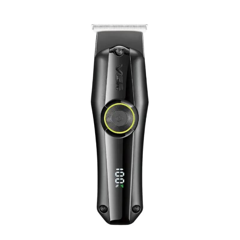 VGR V-905 Professional Cordless Rechargeable Hair Trimmer with USB Charging Cable, LED Display, Precision T blade