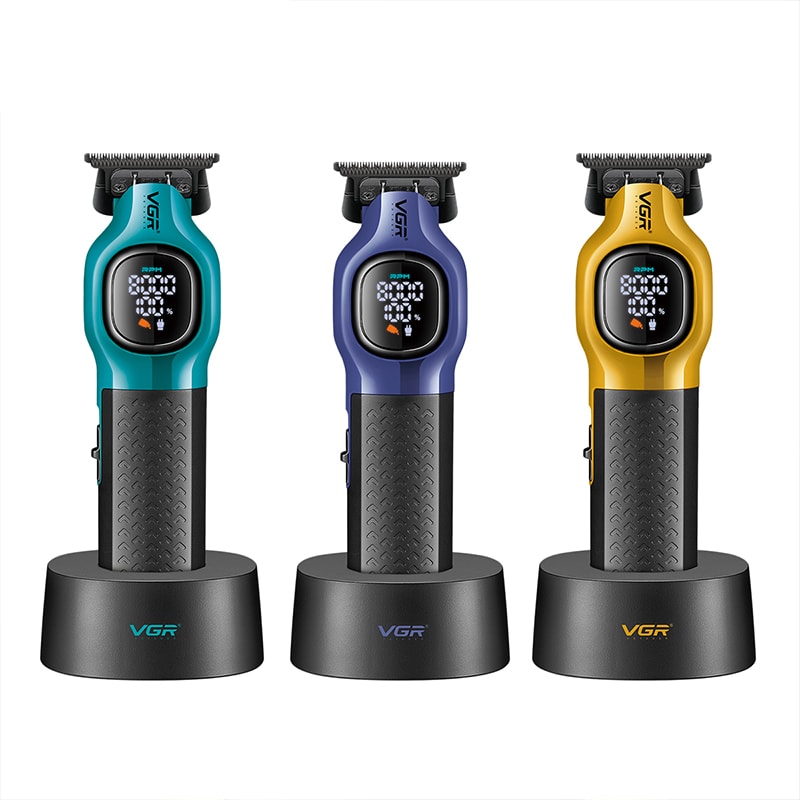 VGR V-886T Hair Trimmer Clippers Machine High Quality Hair Clippers Man Professional In A Box Rechargeable Haircut Machine 0 mm V 886T