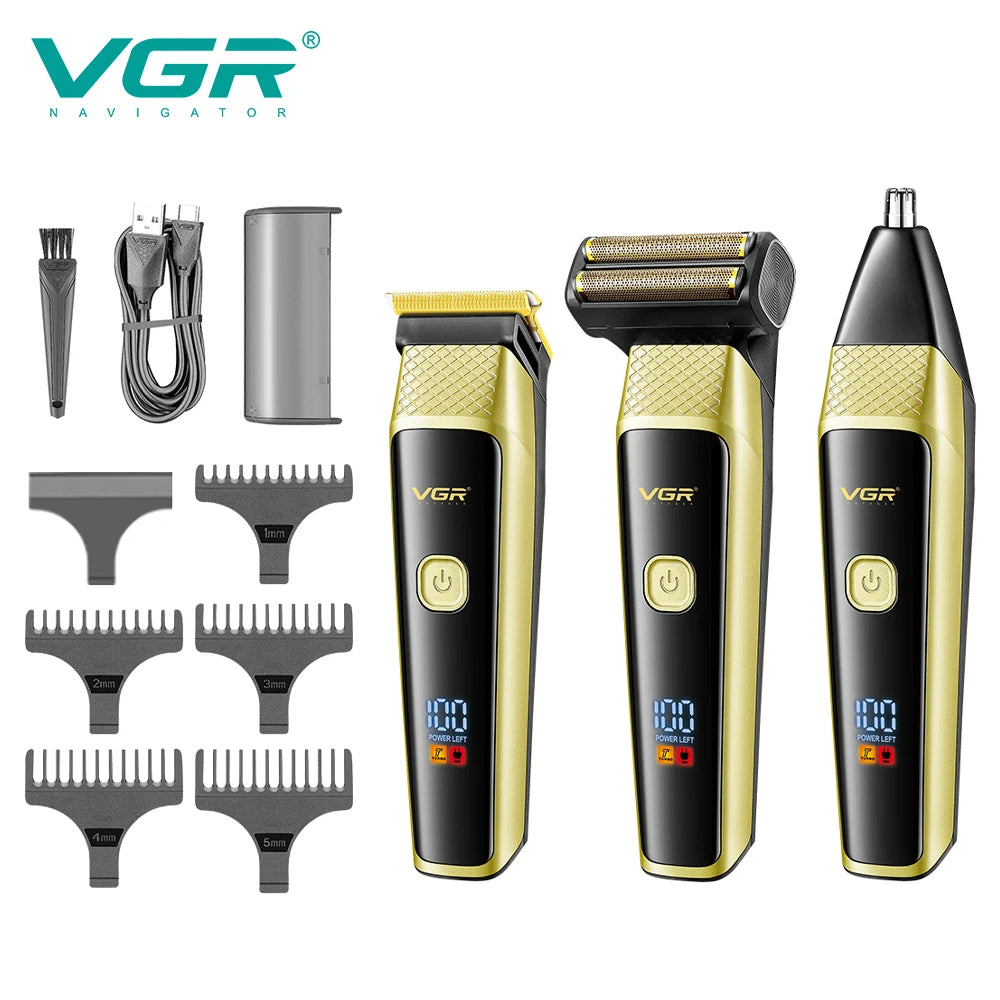 VGR V-366 3-in-1 hair trimmer and shaving machine for men pakistan