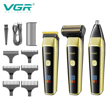 VGR V-366 3-in-1 hair trimmer and shaving machine for men pakistan