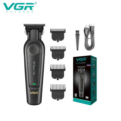 original vgr v-995 professional hair trimmer full package list with box 4 limit combs usb cable and cleaning brush
