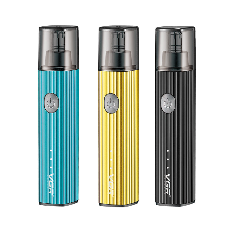 VGR V-629 nose and ear hair trimmer in teal blue yellow and black colors available at VGR Pakistan
